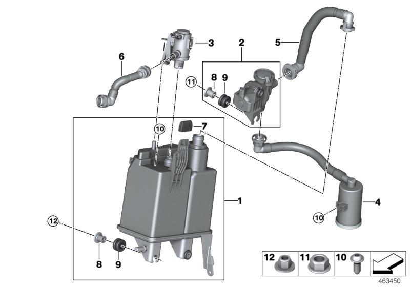 BMW 16137350494 Tank Non-Return Valve