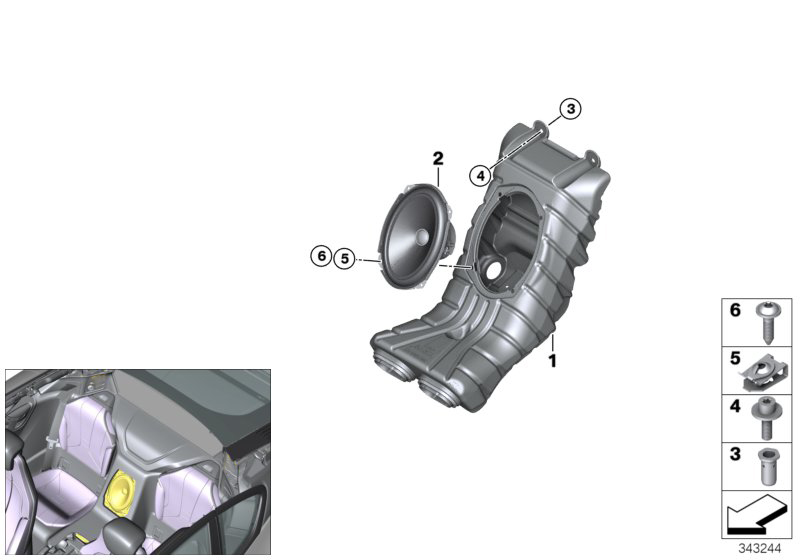 BMW 07129907055 ISA SCREW