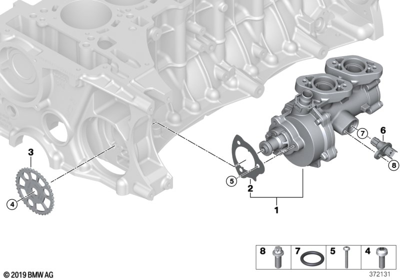 BMW 11667849395 Gasket