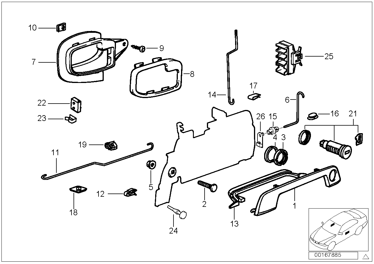 BMW 51218398854 Circlip