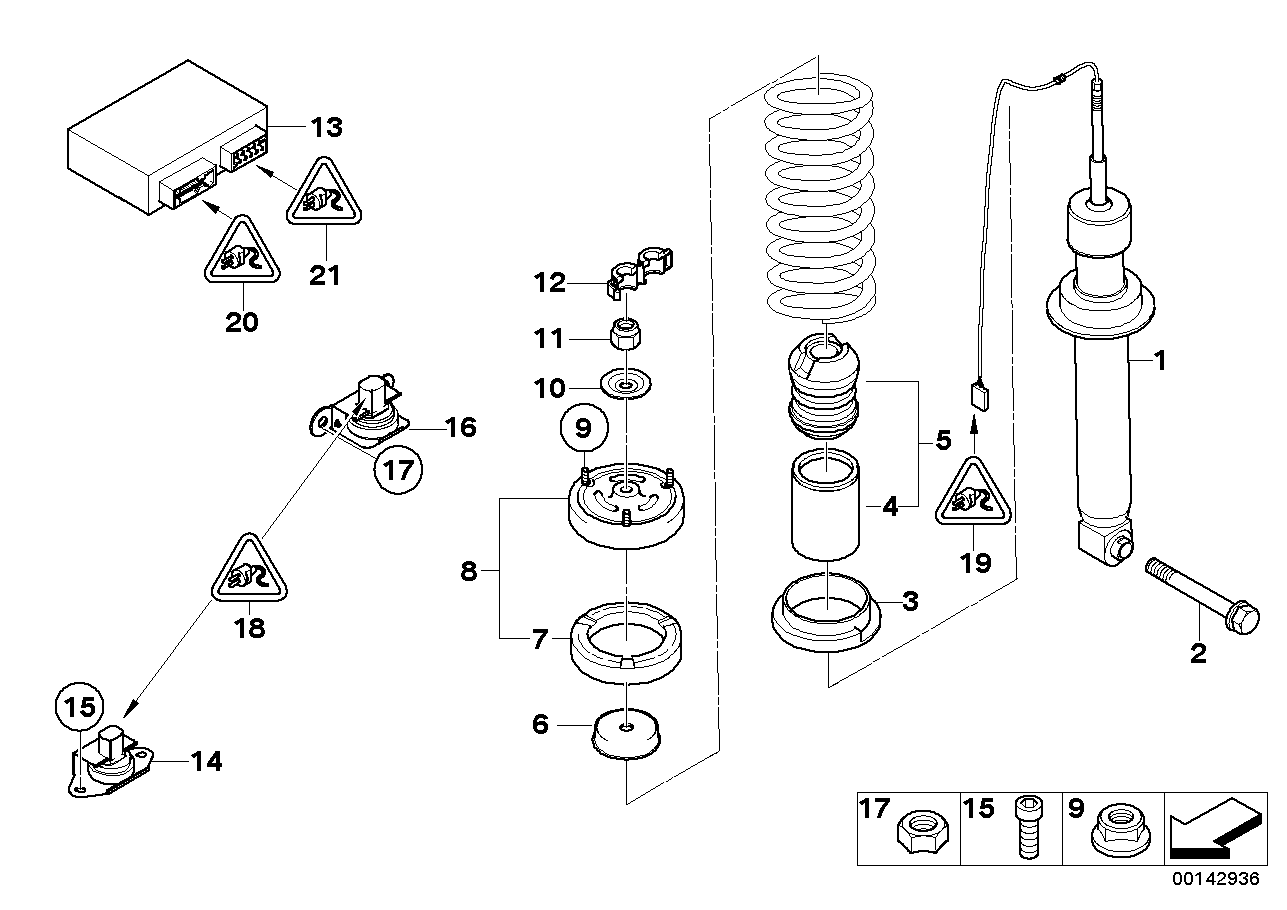 BMW 61138373583 Universal Pin Terminal Uncoded
