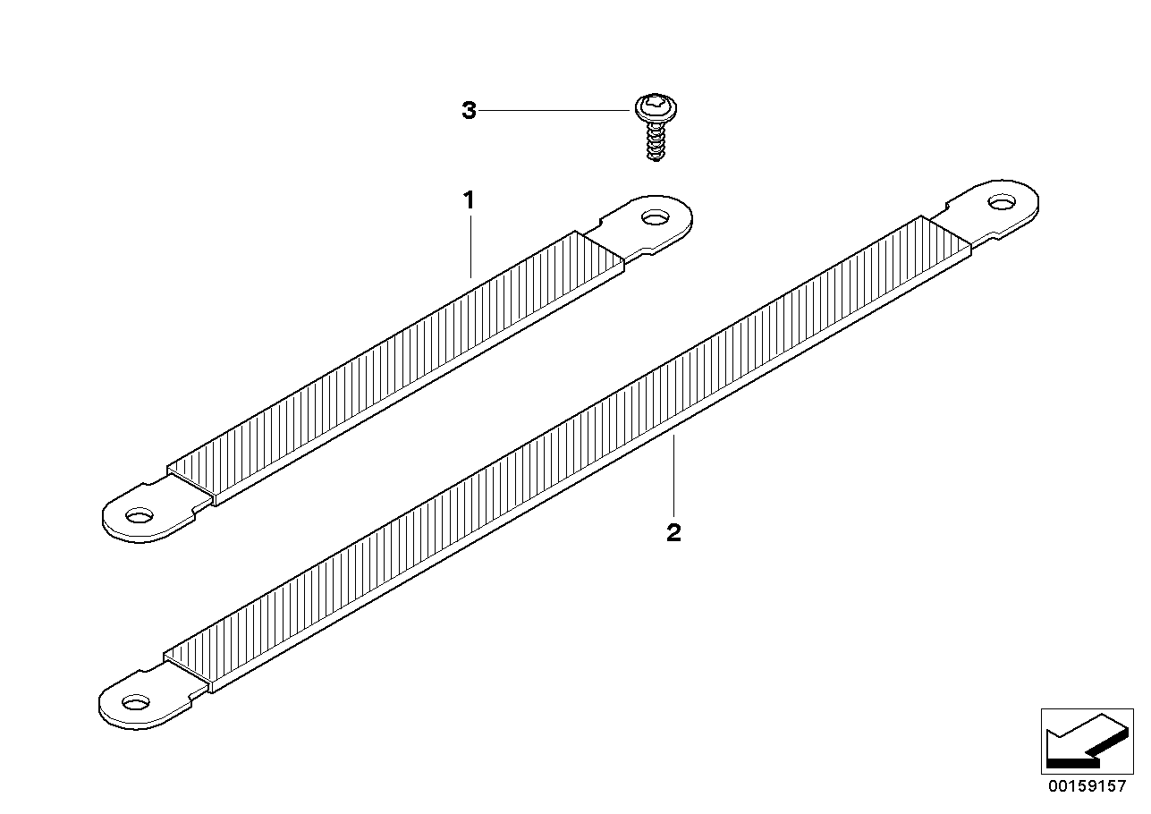 BMW 61126971301 Earth Strap