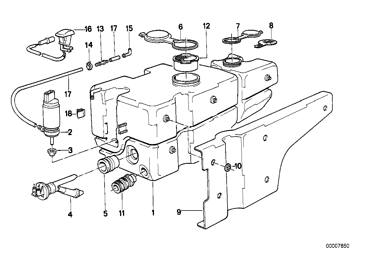 BMW 61671382927 Valve