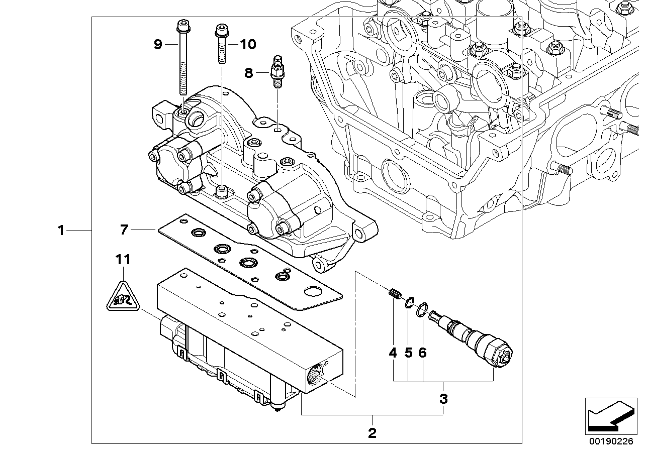 BMW 11367838083 Stud Bolt