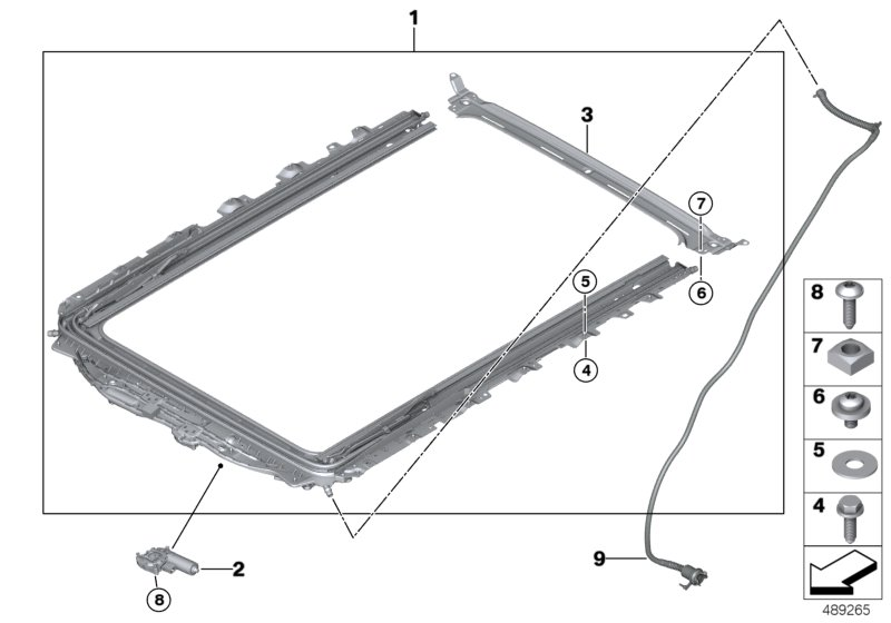 BMW 54107481070 Screw