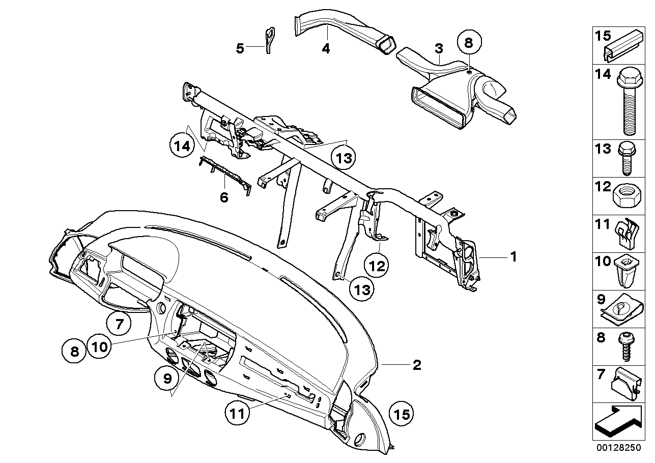 BMW 51457132766 Installation Kit For Spacer