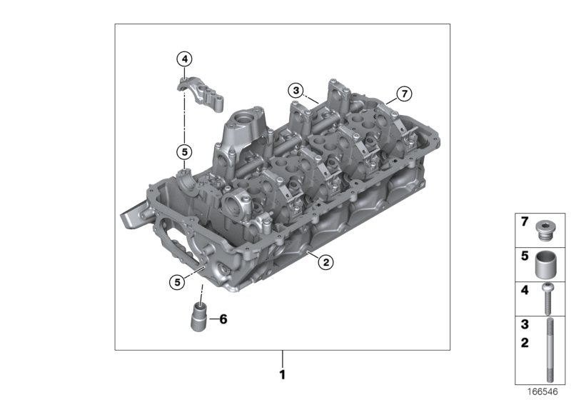 BMW 11127571124 Stud Bolt