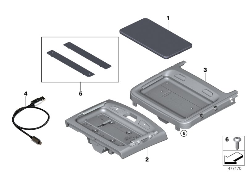 BMW 84109855380 TOUCH COMMAND TABLET