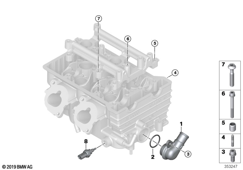 BMW 11128528927 Connector