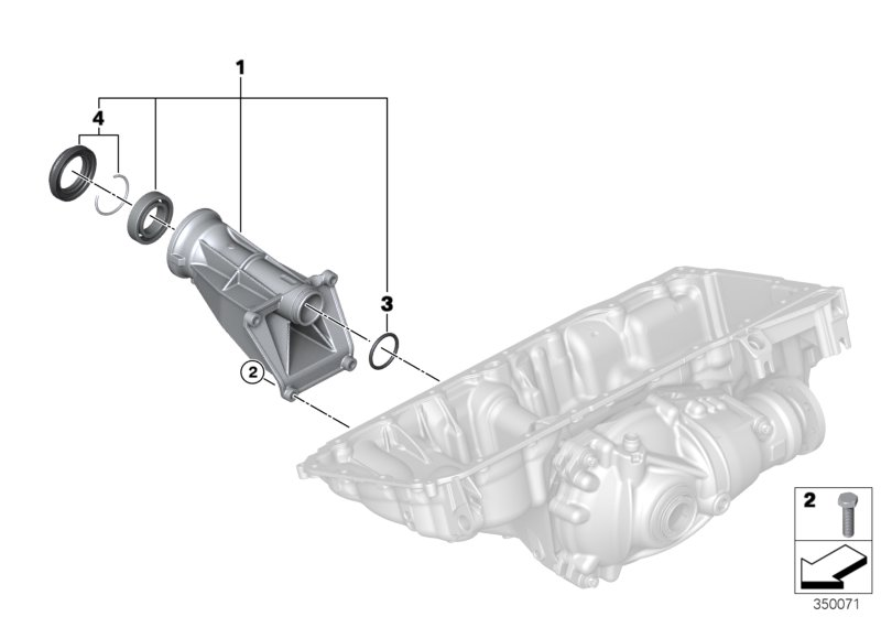 BMW 31507600690 Supporting Bracket