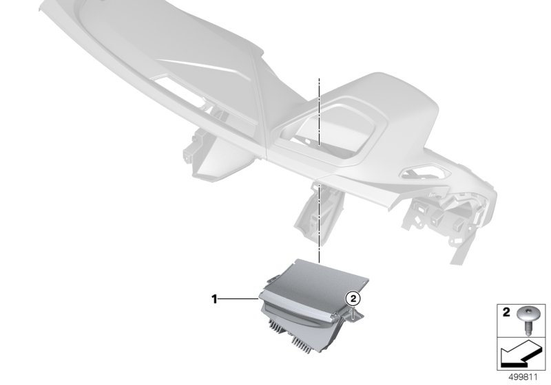 BMW 62305A09299 HEAD-UP DISPLAY