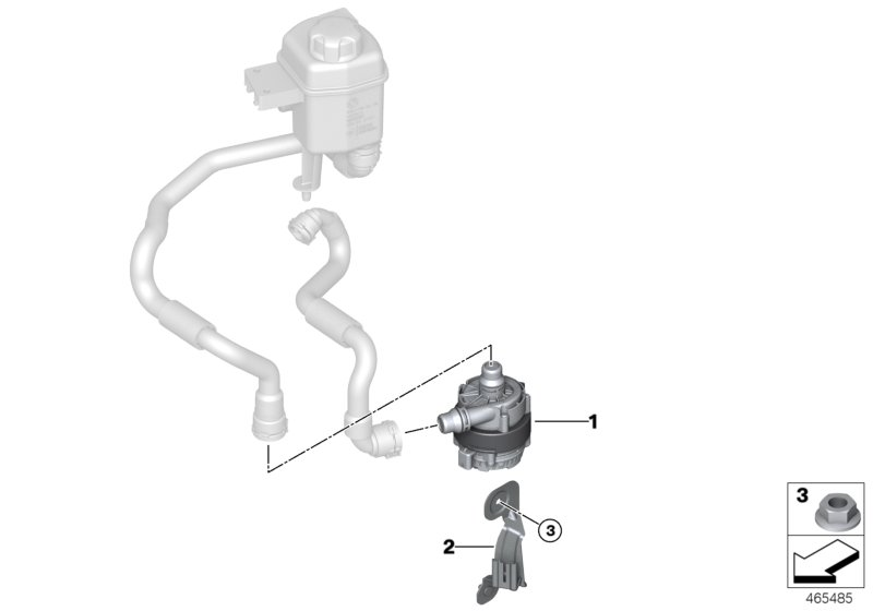 BMW 11518618507 Holder