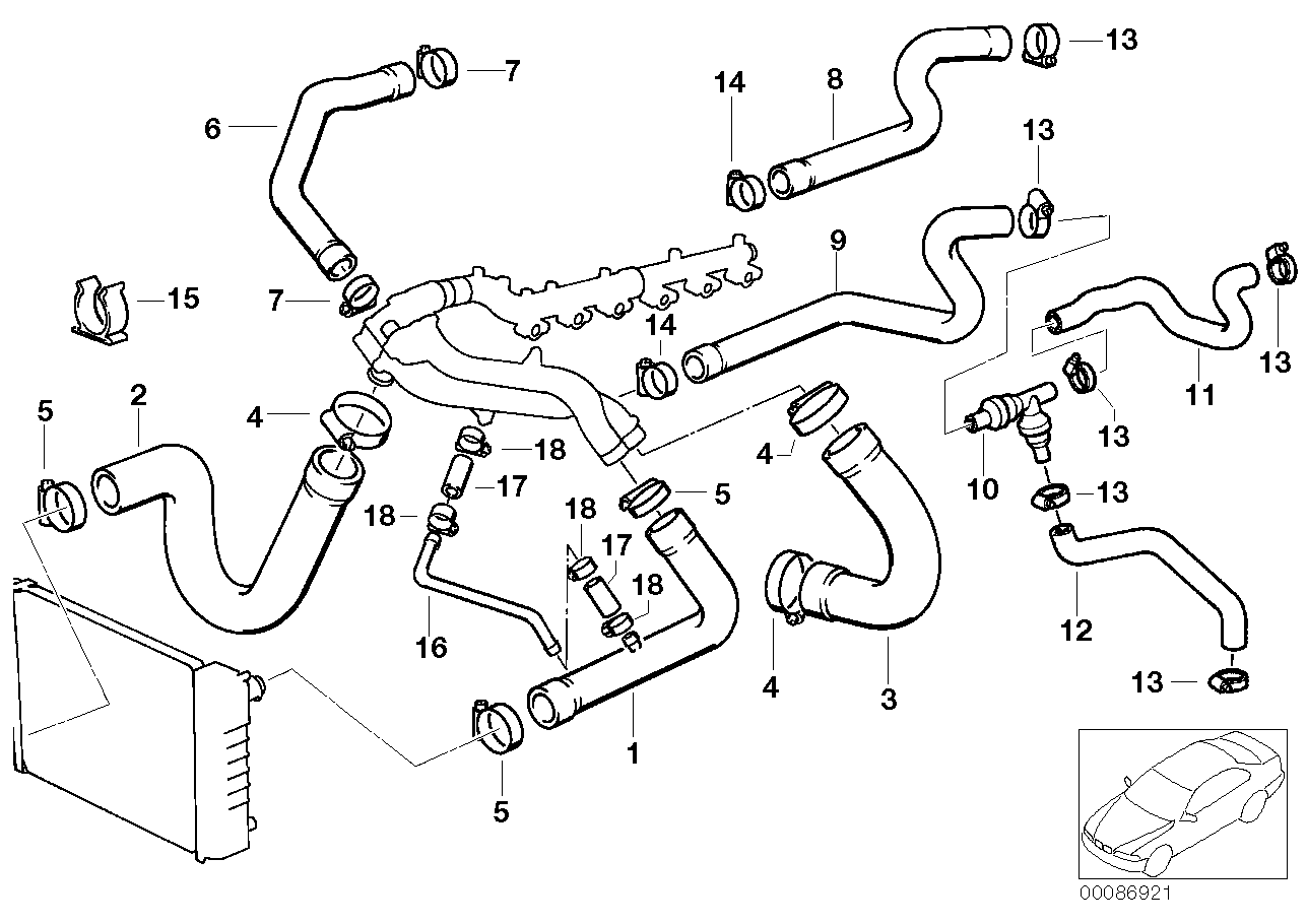 BMW 64121391784 Non-Return Valve