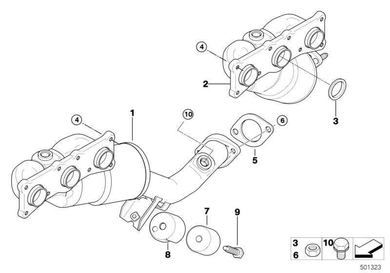 BMW 18303443977 Vibration Absorber