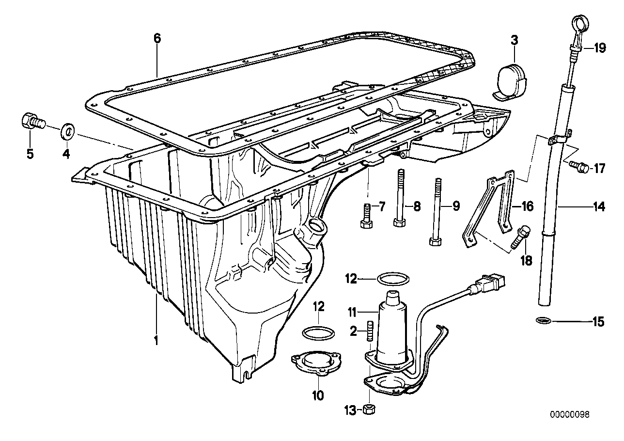 BMW 12611748193 Levelling Switch