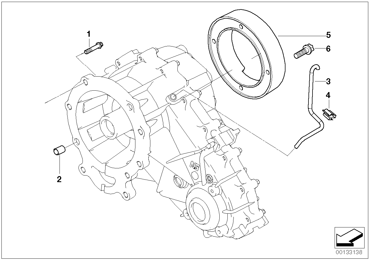 BMW 27107504558 Vent Pipe