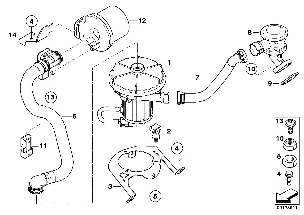 BMW 12527532199 Covering Cap