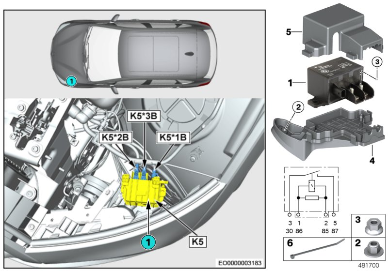 BMW 61136801513 Cover