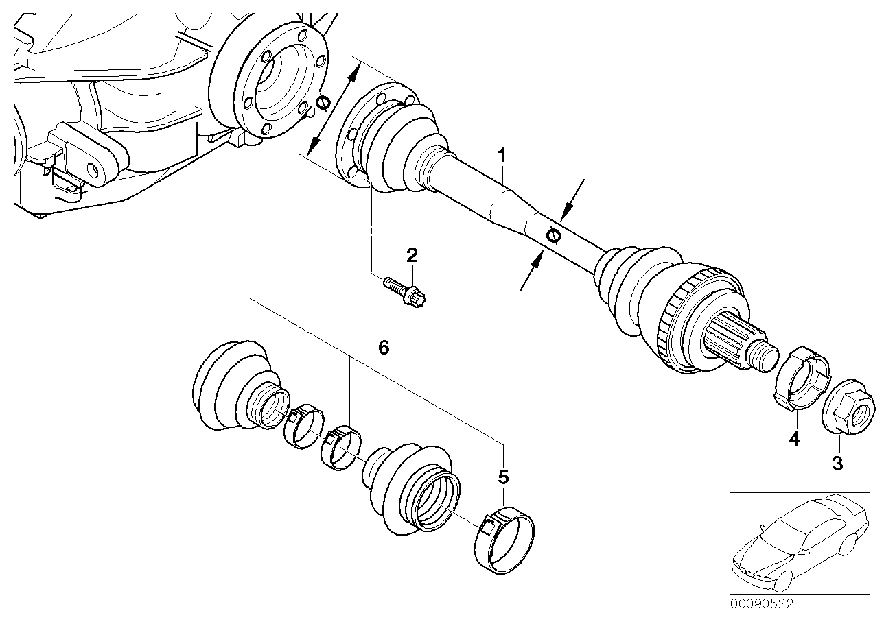 BMW 33217504525 Hose Band