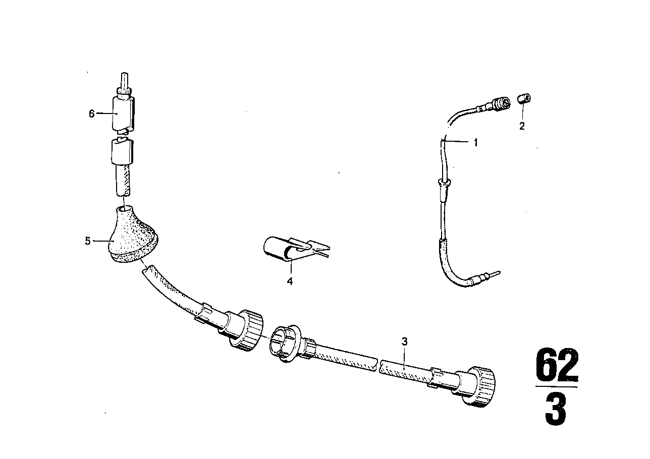 BMW 62121361672 Drive Shaft