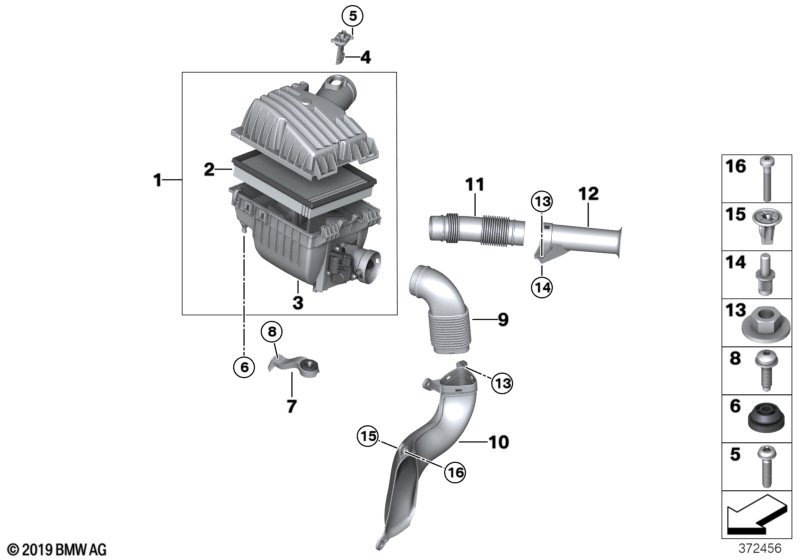 BMW 07119906249 Fillister Head With Washer