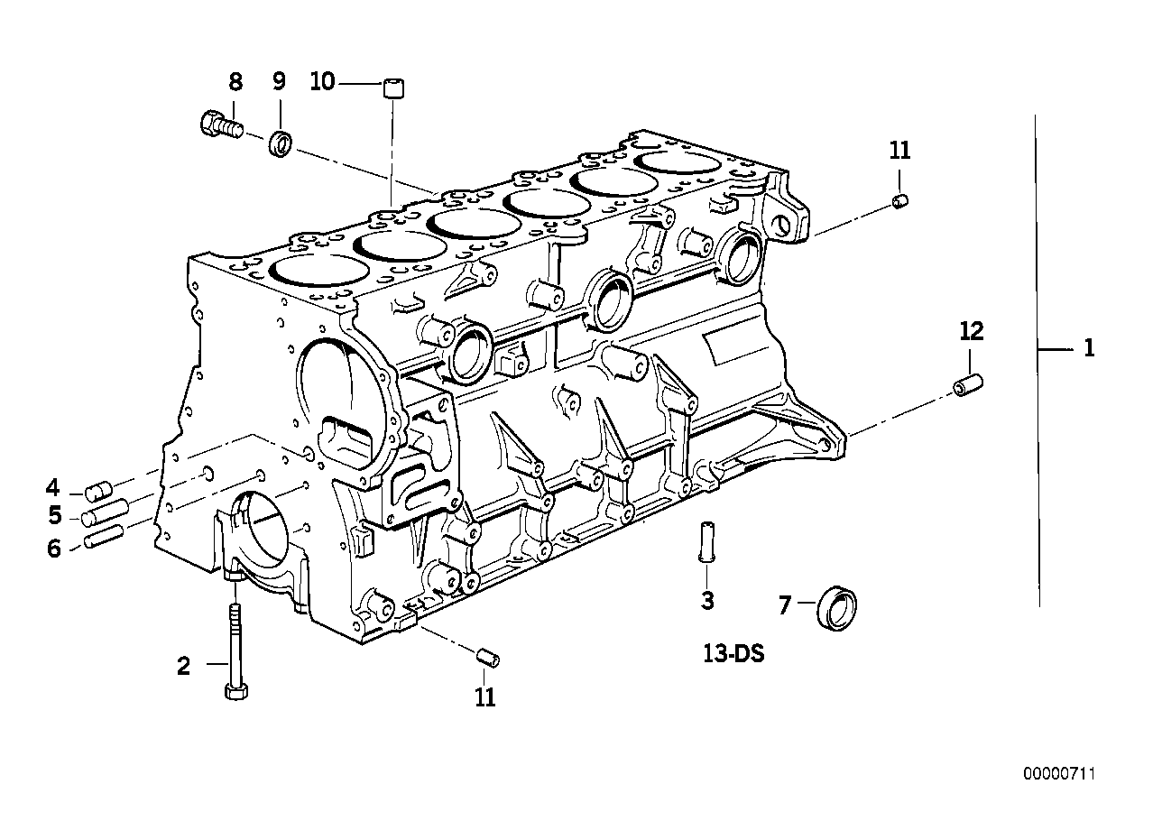 BMW 07119902291 Screw Plug