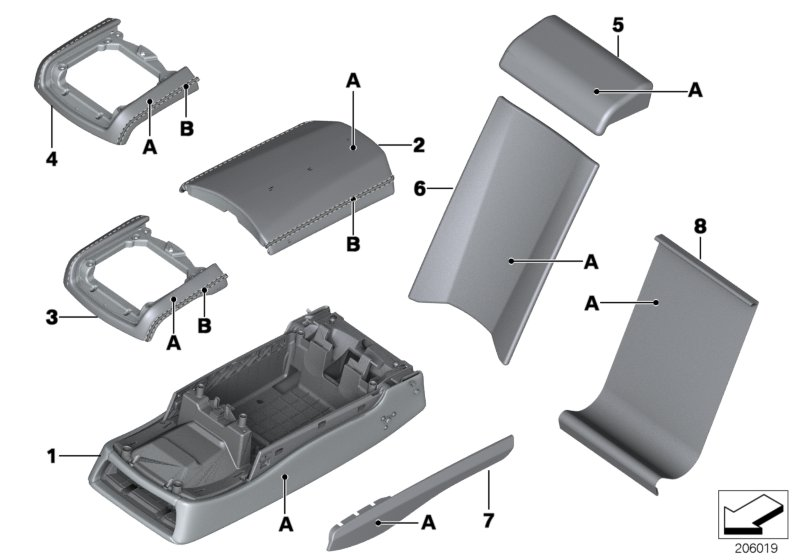 BMW 52207979635 Protective Cover, Leather