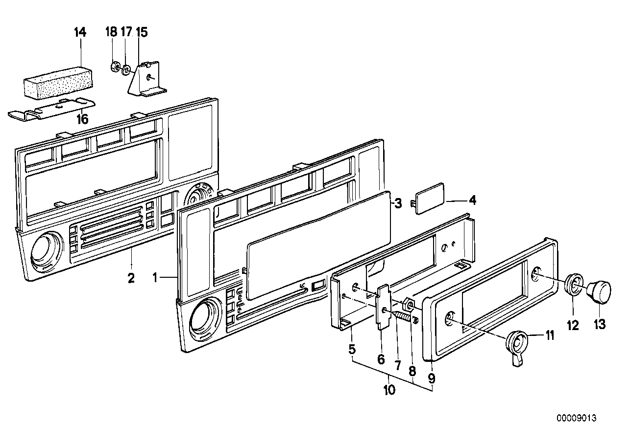 BMW 65111372547 Extension