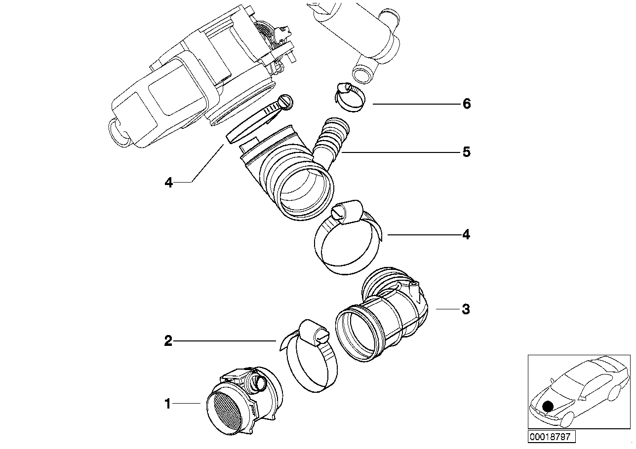 BMW 13541435626 Ring