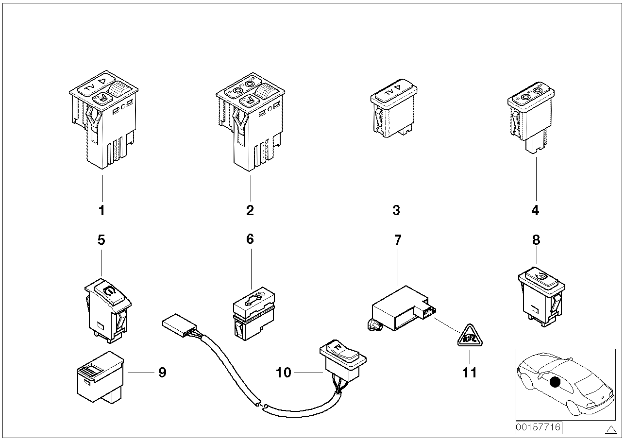 BMW 84418381053 Fax/Data Connection