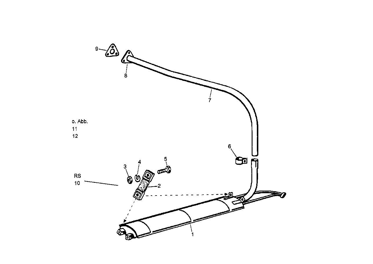 BMW 18210035221 Pipe Clamp