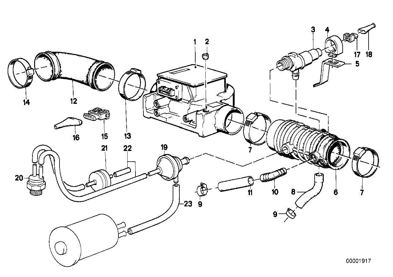 BMW 11631706273 Air Valve