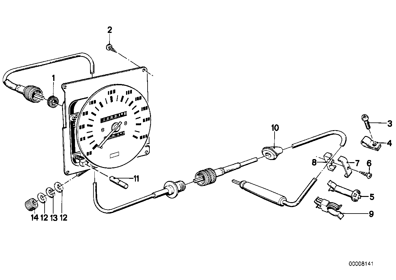 BMW 62121365911 Holder