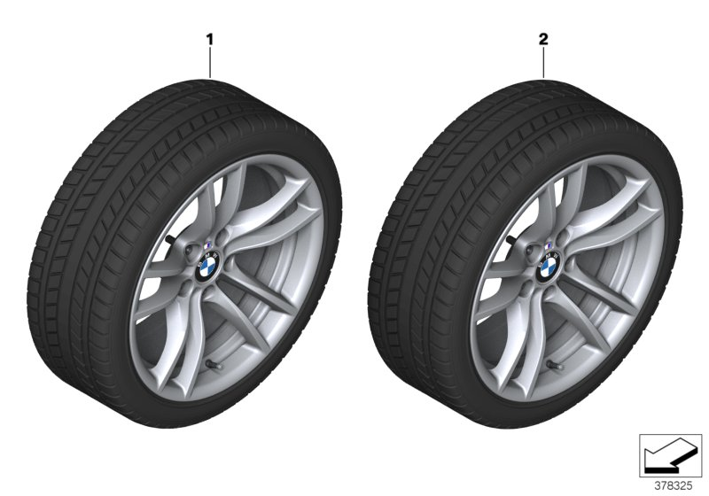 BMW 34112358378 Retrofit Kit, Carbon-Ceramic Brake