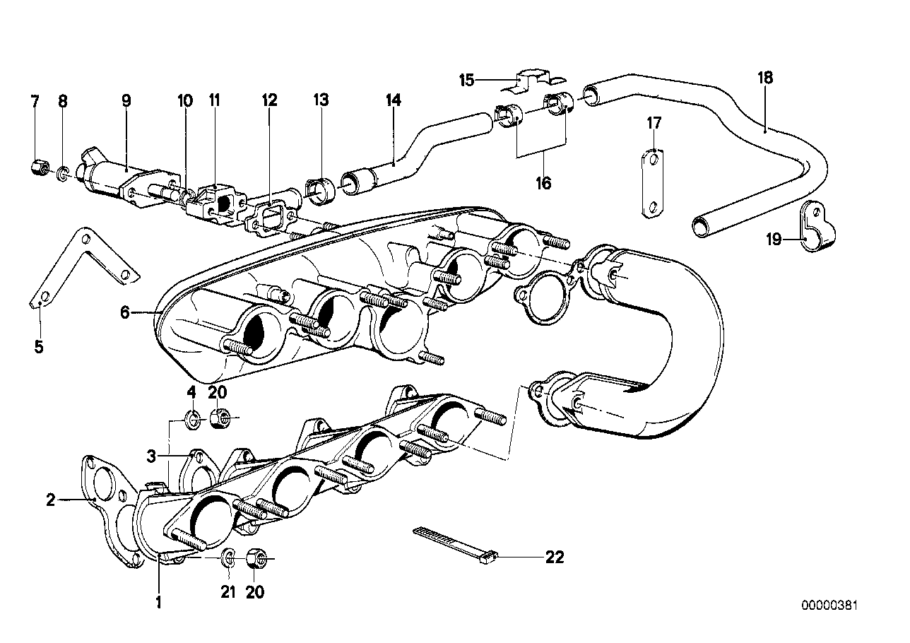 BMW 13641359314 Starter Valve