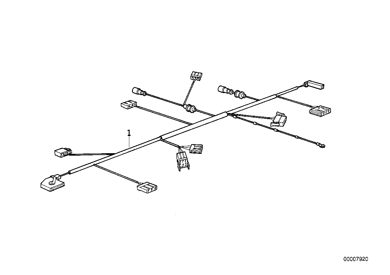 BMW 61122232884 Wiring Edc Iii