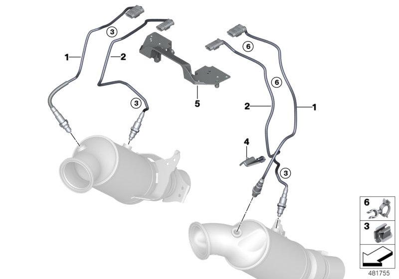 BMW 11788624279 MOUNT FOR PLUG CONNECTION, O