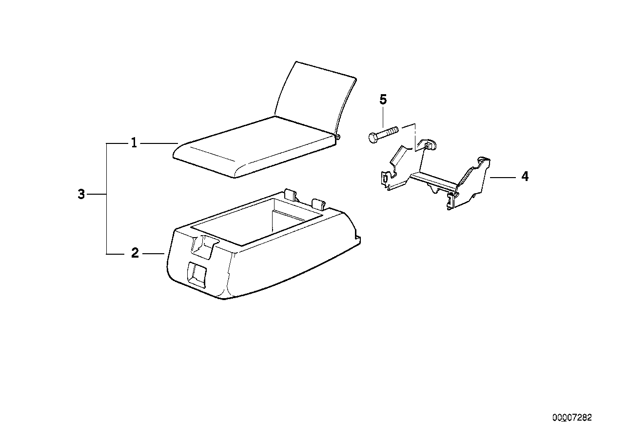 BMW 52208136290 Bracket