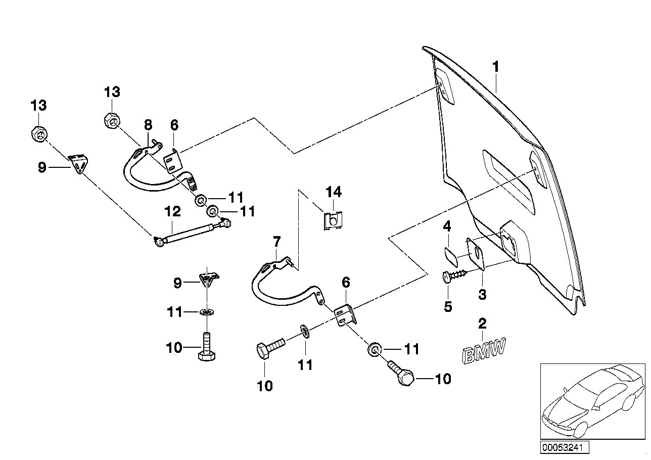 BMW 86190002059 Clamp