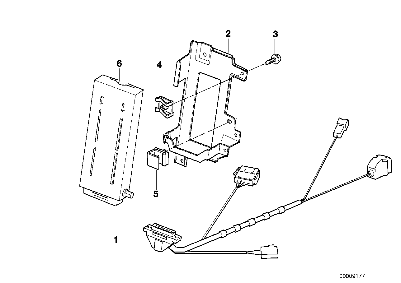 BMW 84118360610 Transmitter-Receiver