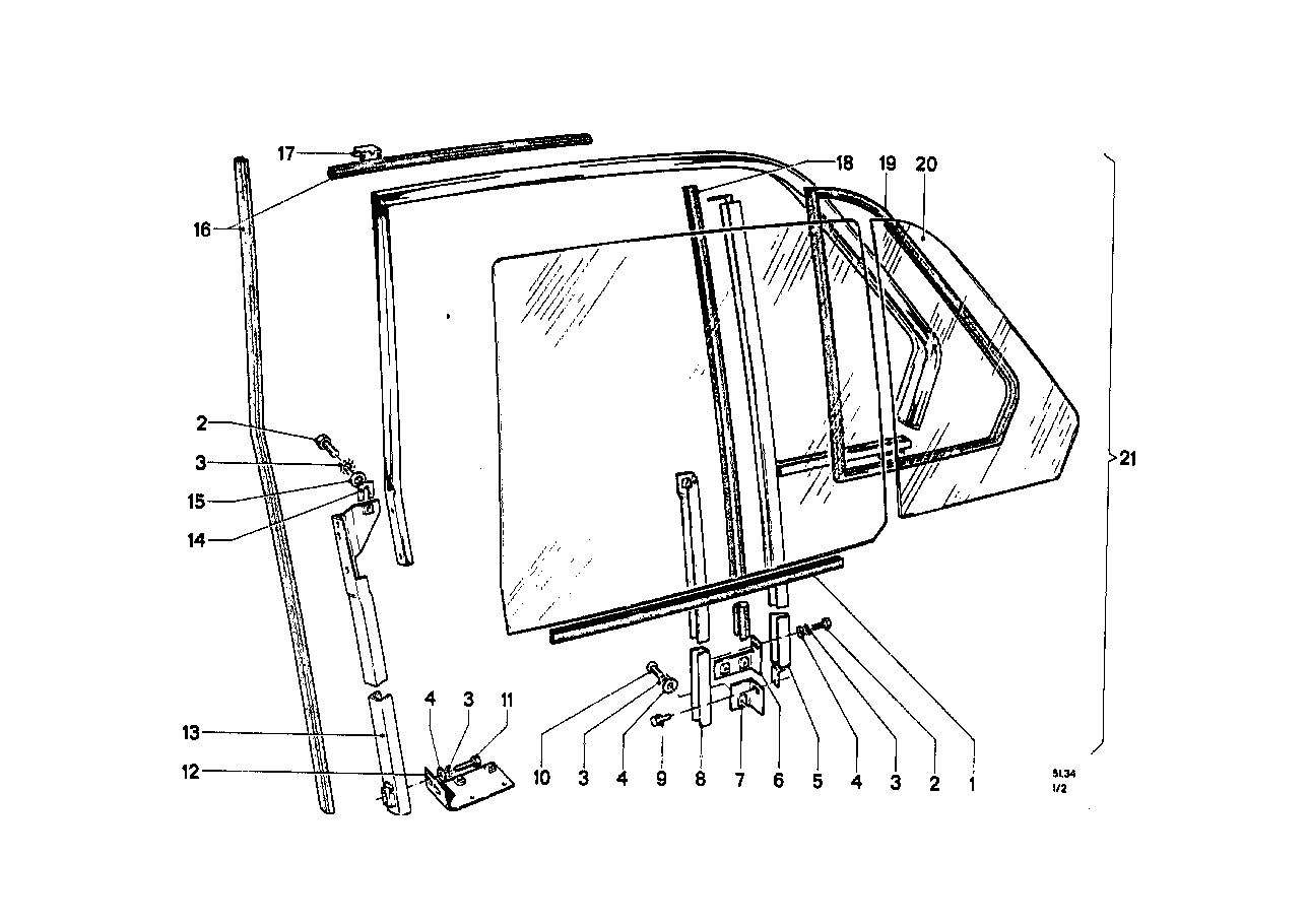 BMW 51326540282 Rubber Seal