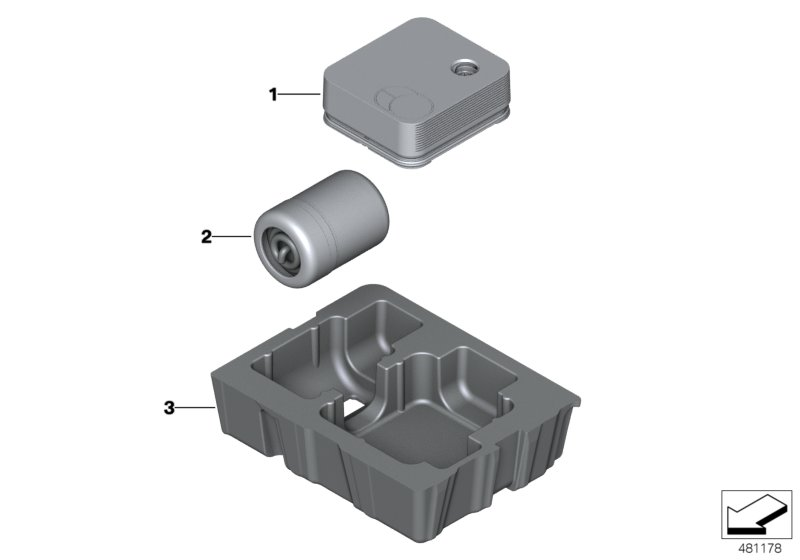 BMW 71106874895 VELCRO FASTENER