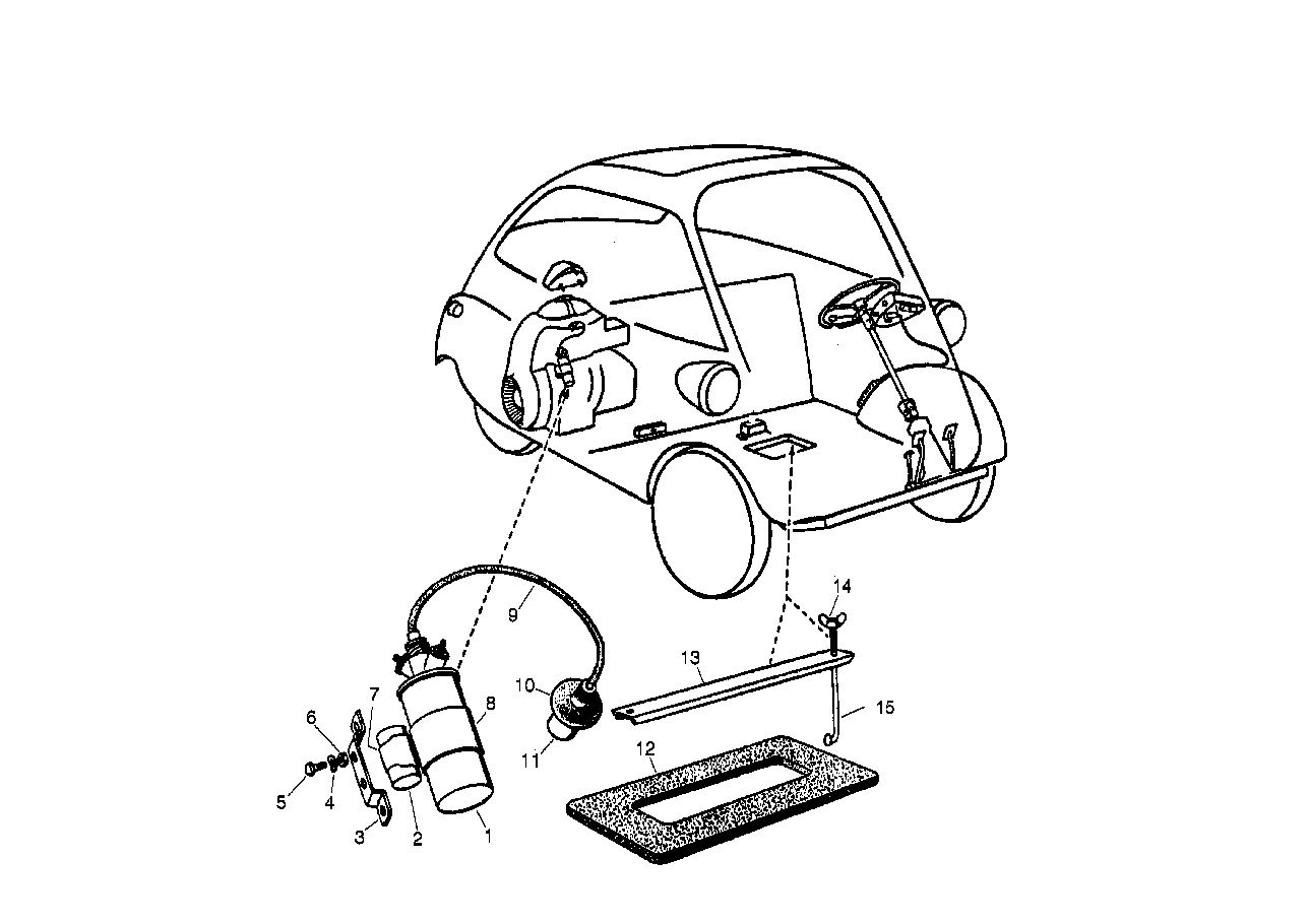 BMW 12128036502 Sealing Grommet