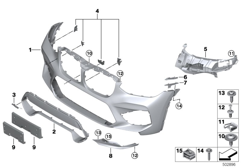 BMW 51119908446 SCREW