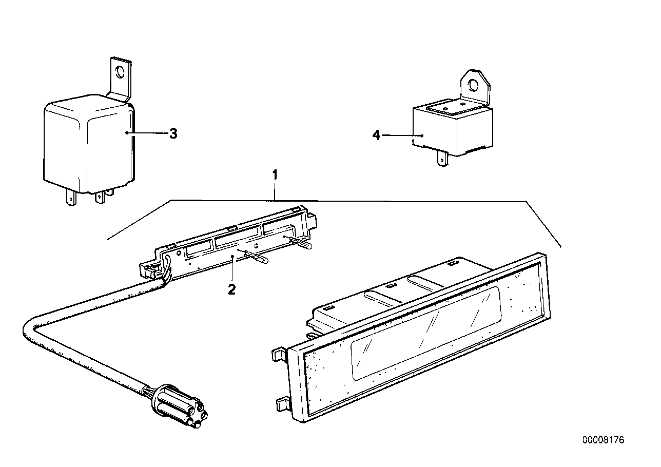 BMW 63311370282 Tell-Tale