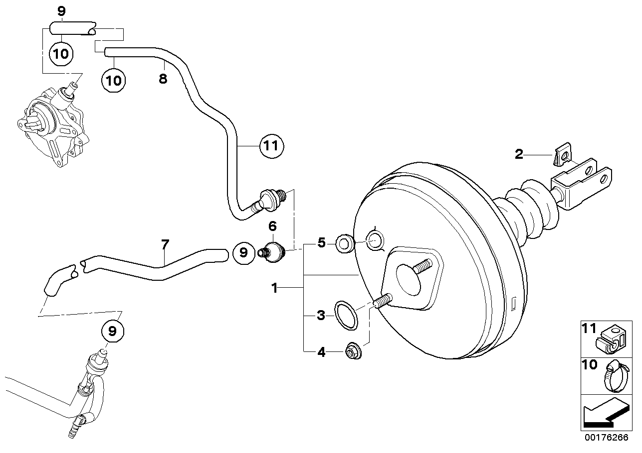 BMW 34336763992 Hose Elbow