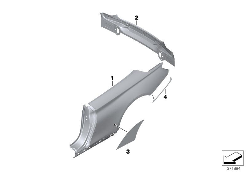 BMW 41212460149 Positionierungshilfe T-Bolzen