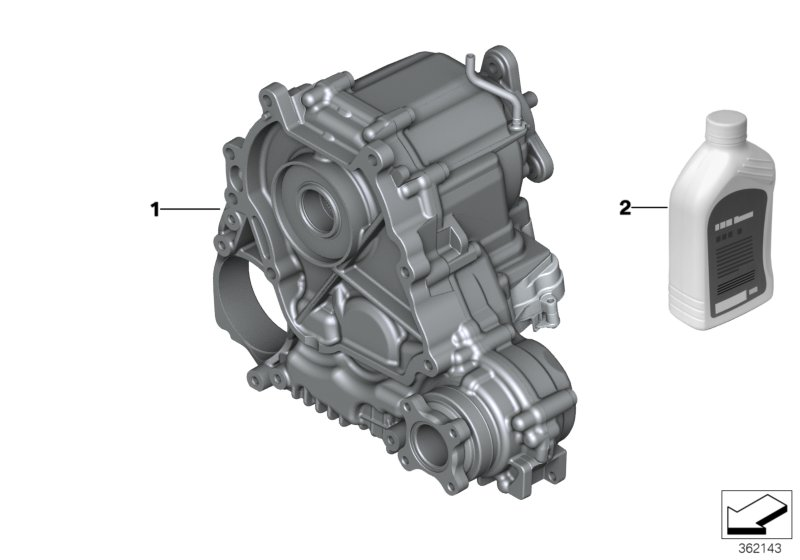 BMW 27105A371F2 RP TRANSFER BOX