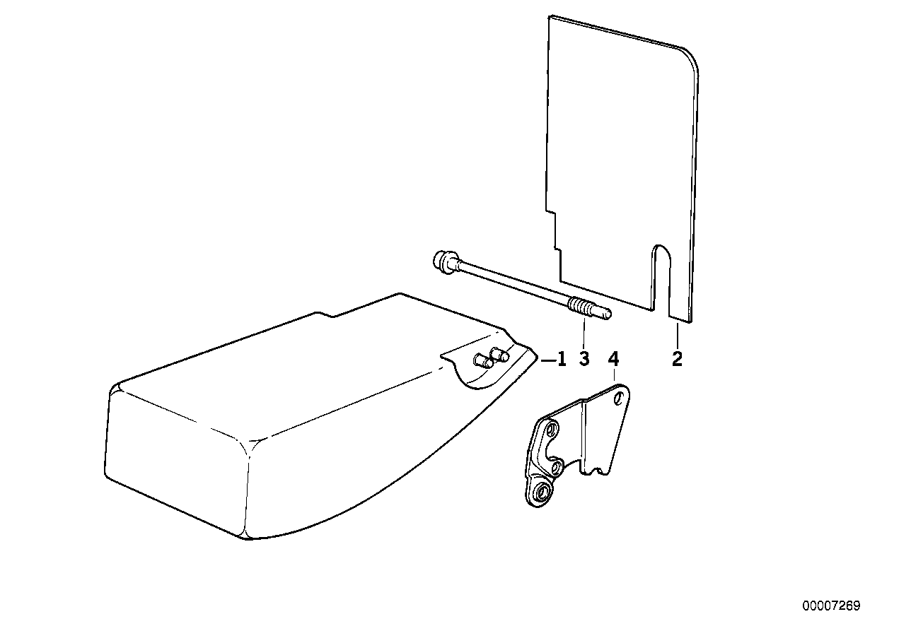 BMW 07119900868 Countersunk Screw