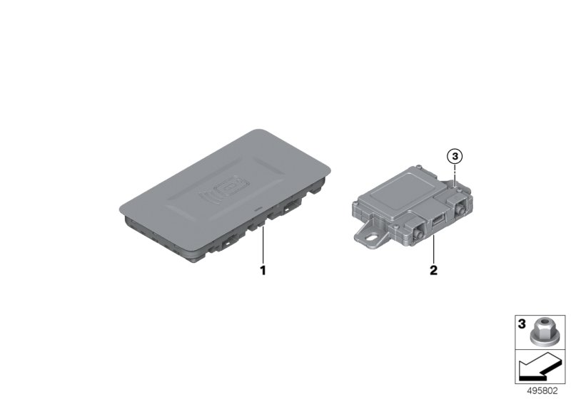 BMW 84108722754 Charging Device